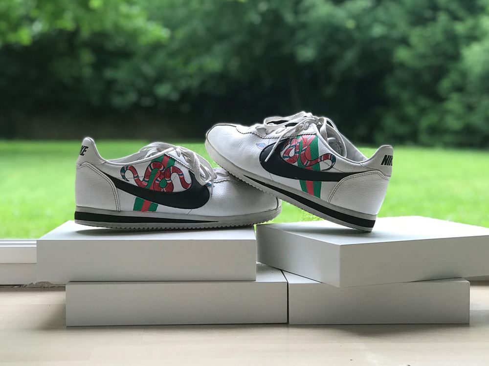 gucci nike cortez